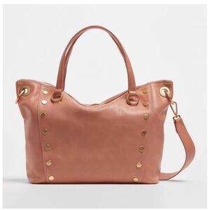 Hammitt Daniel Large Pink Sands Brushed Gold Bag 2023 Limited Edition